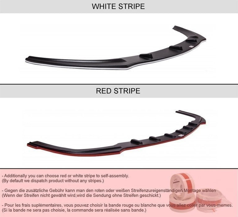 Central Rear Splitter Audi TT S 8J (with a vertical bar)