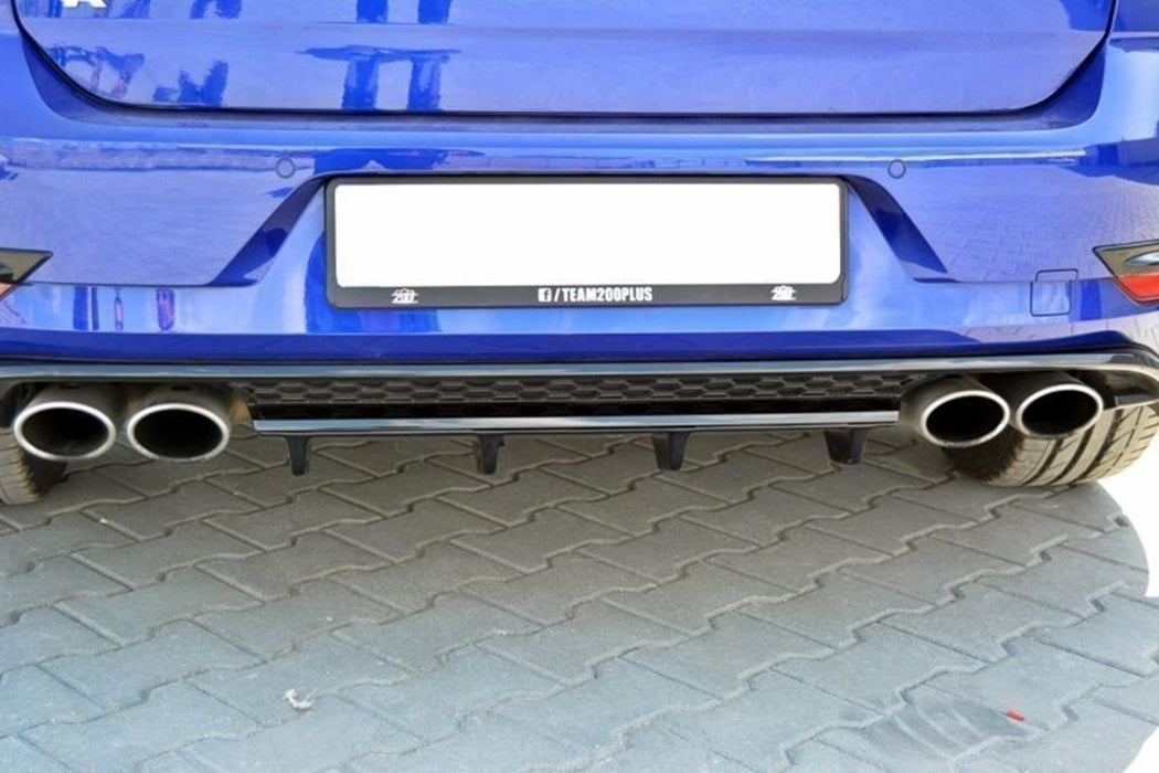 CENTRAL REAR SPLITTER VW GOLF VII R