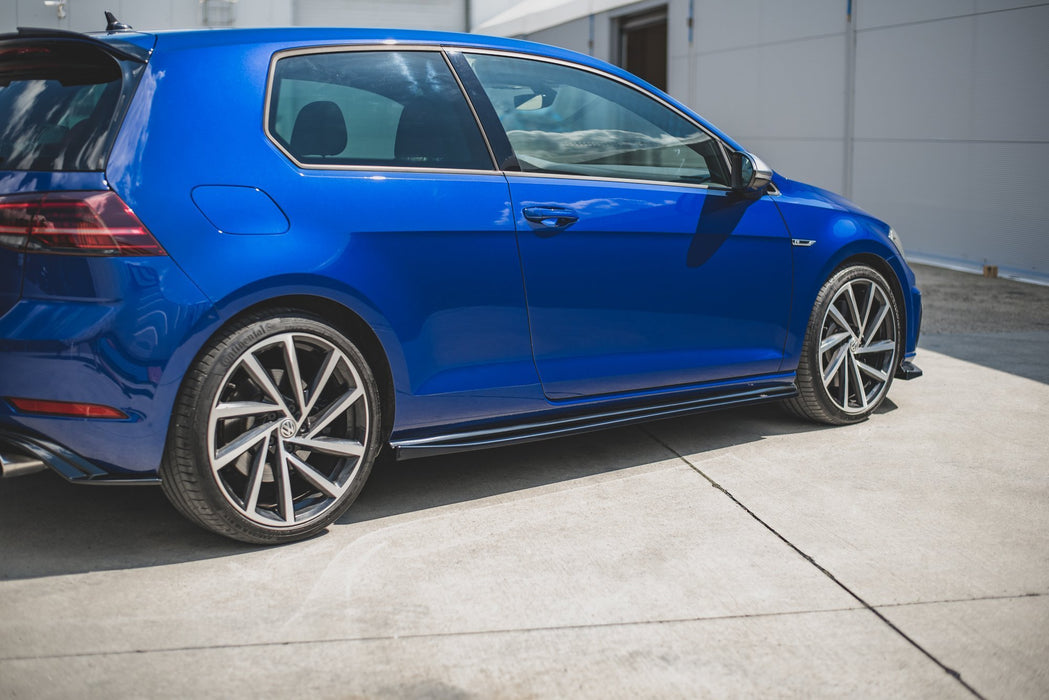 Side Skirts Diffusers V.4 VW Golf 7 R / R-Line Facelift