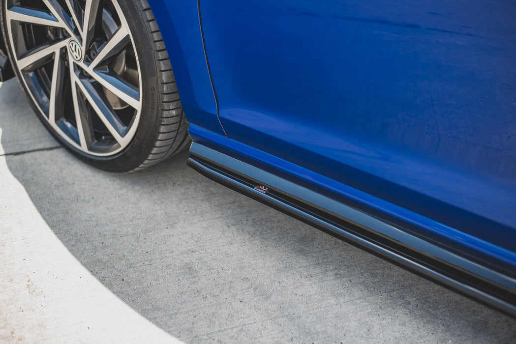 Side Skirts Diffusers V.4 VW Golf 7 R / R-Line Facelift