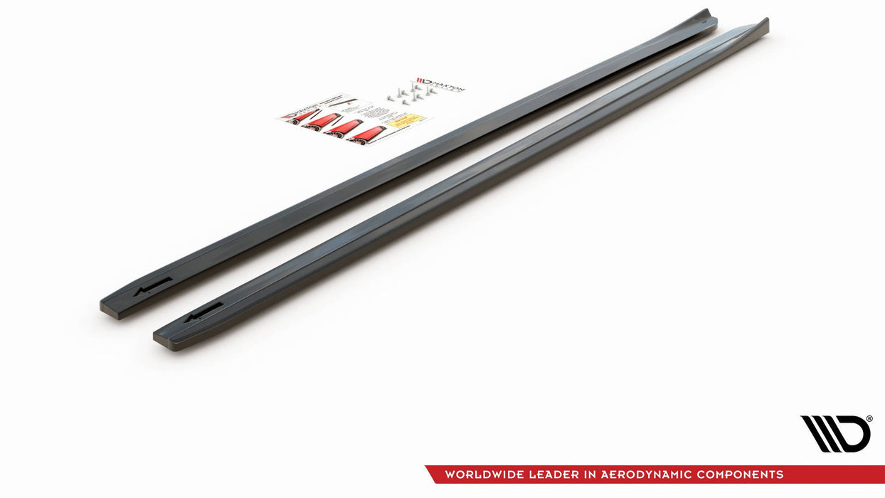 Side Skirts Diffusers V.4 VW Golf 7 R / R-Line Facelift