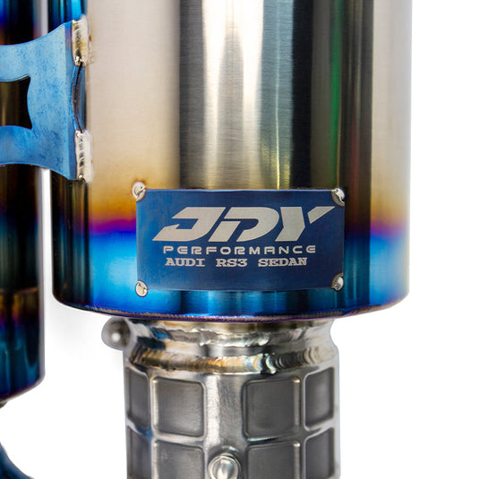 JDY 2.5T RS3/TTRS 8V/8S Racing Titanium Exhaust - Catback