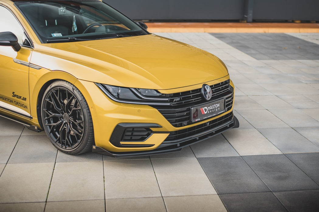 Racing Durability Front Splitter + Flaps Volkswagen Arteon R-Line