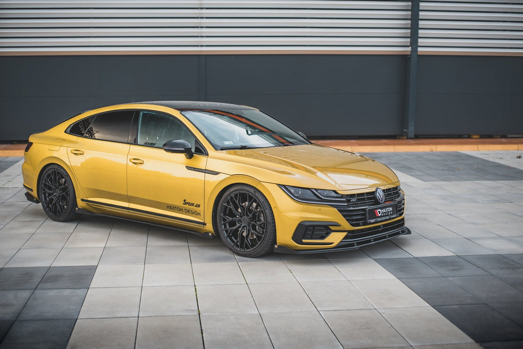 Racing Durability Front Splitter + Flaps Volkswagen Arteon R-Line