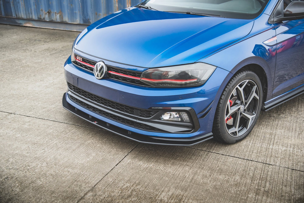 Racing Durability Front Splitter Volkswagen Polo GTI Mk6