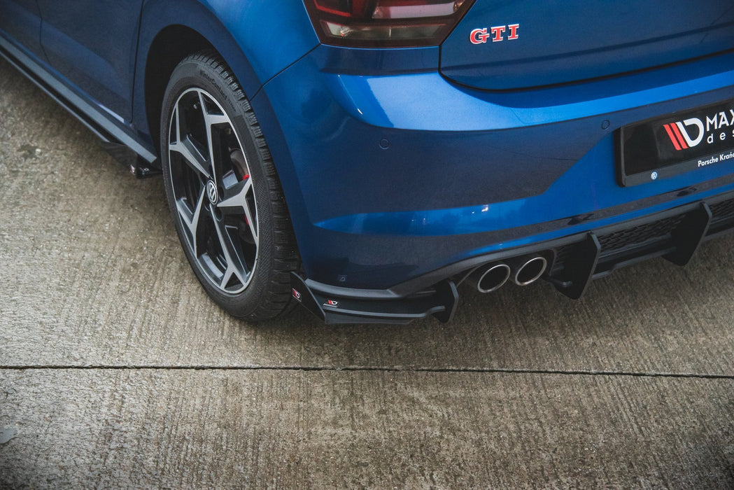 Racing Durability Rear Valance + Flaps Volkswagen Polo GTI Mk6