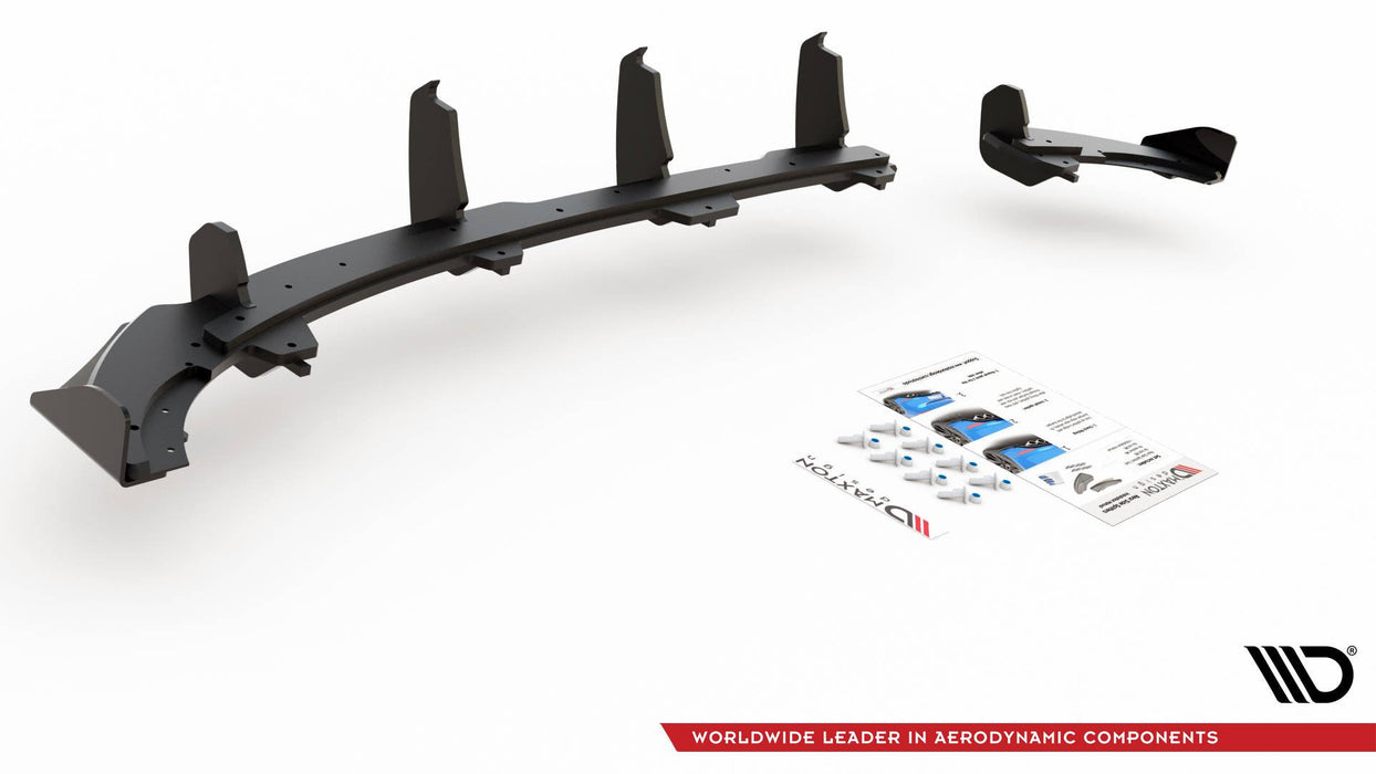 Racing Durability Rear Valance + Flaps Volkswagen Polo GTI Mk6