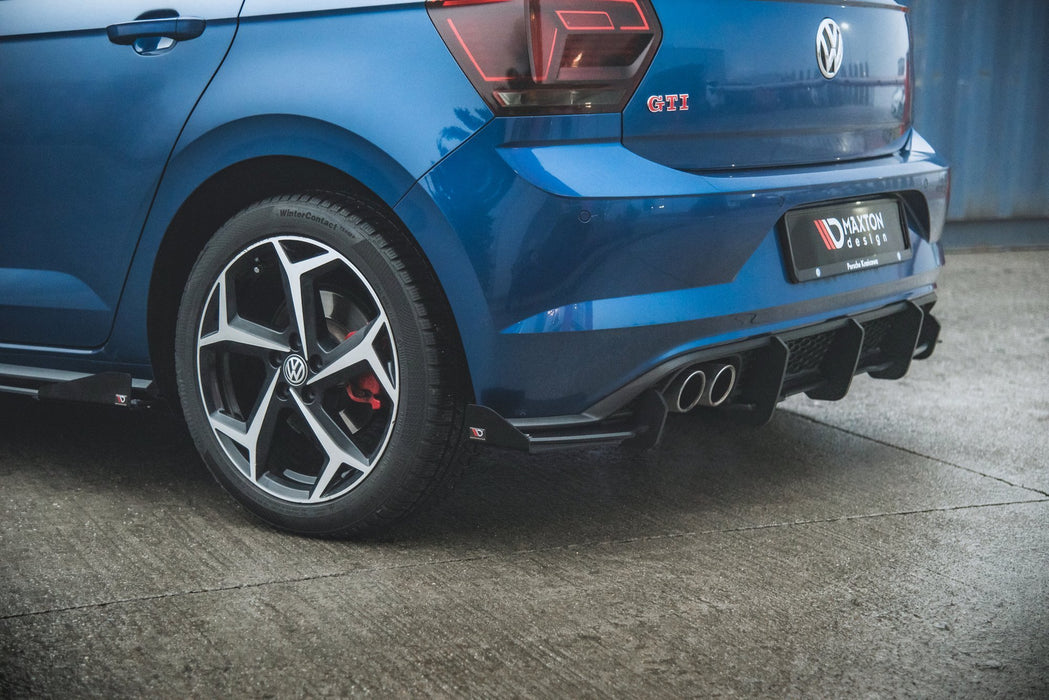 Racing Durability Rear Valance + Flaps Volkswagen Polo GTI Mk6