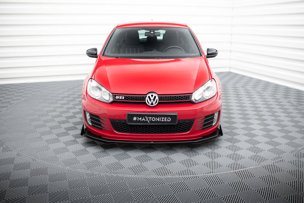 Racing Durability Front Splitter V.3 + Flaps Volkswagen Golf GTI Mk6