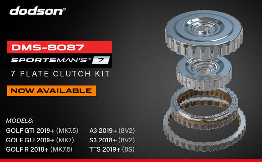 Dodson Motorsport DQ381 Sportsman's 7 Plate Clutch Kit For VW/Audi