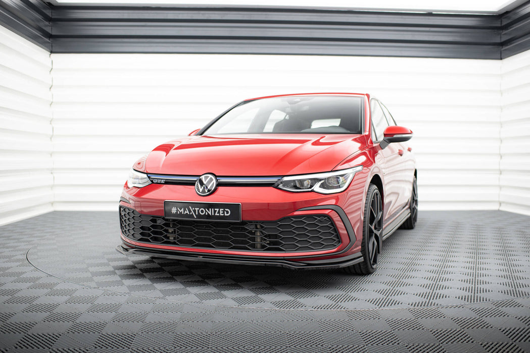 Front Splitter V.4 Volkswagen Golf GTI / GTE / R-Line Mk8