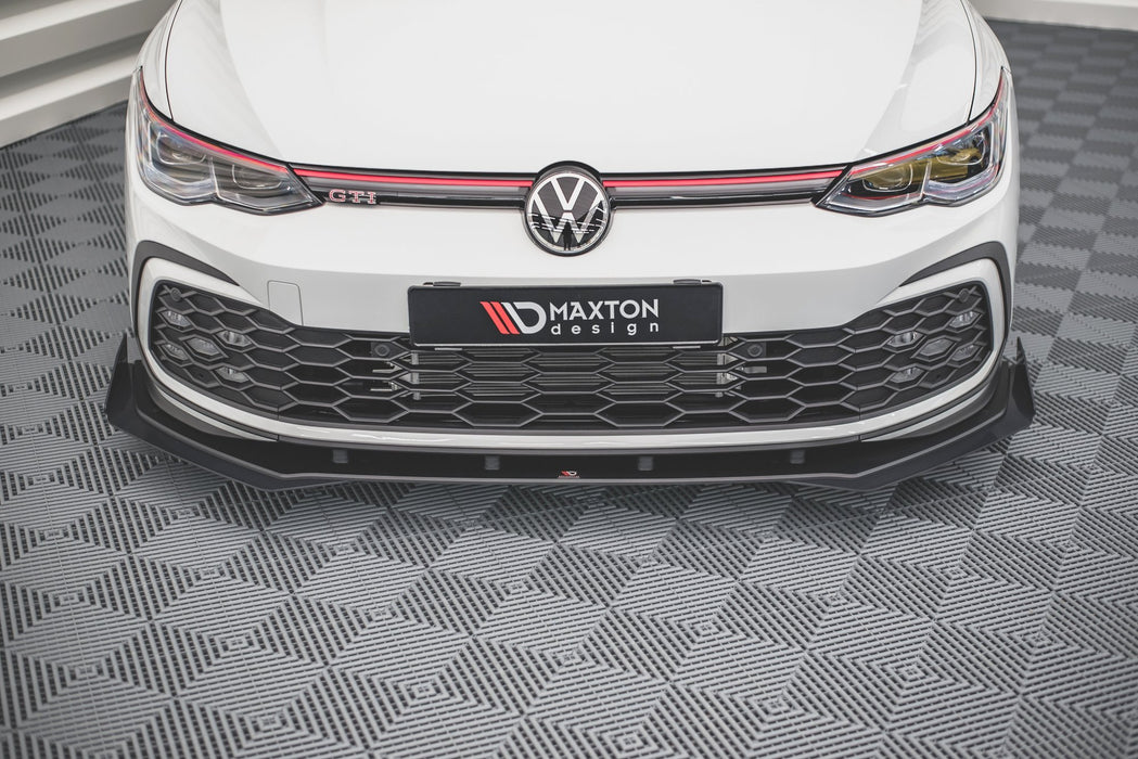 Racing Durability Front Splitter + Flaps Volkswagen Golf GTI / GTE / R-Line Mk8