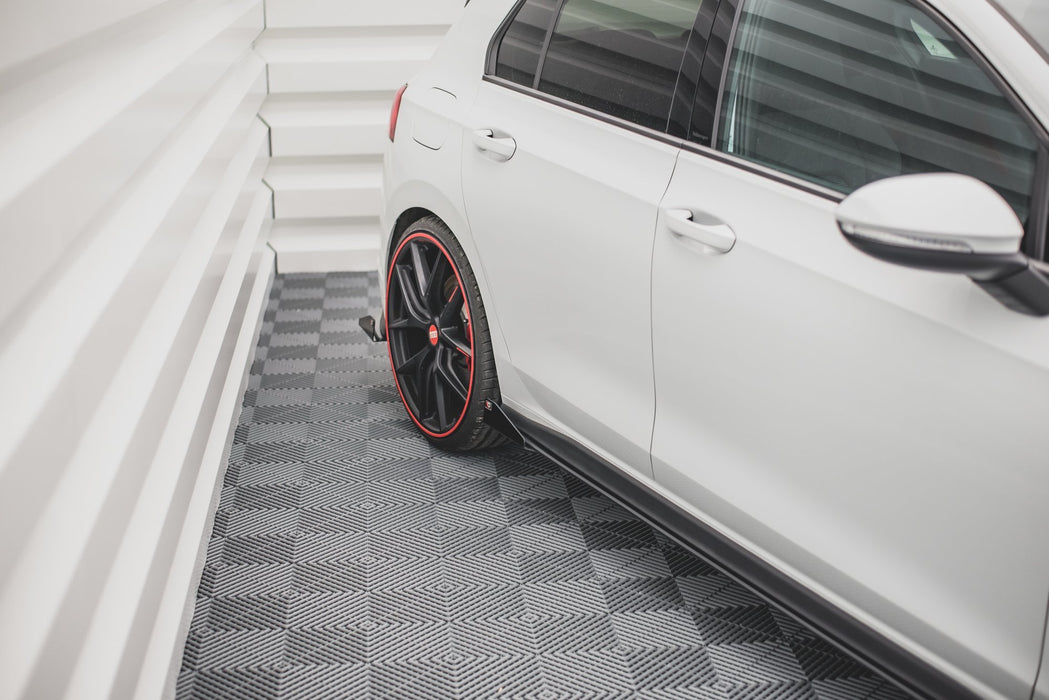 Racing Durability Side Skirts Diffusers + Flaps Volkswagen Golf GTI / GTE / GTI Clubsport / R-Line Mk8