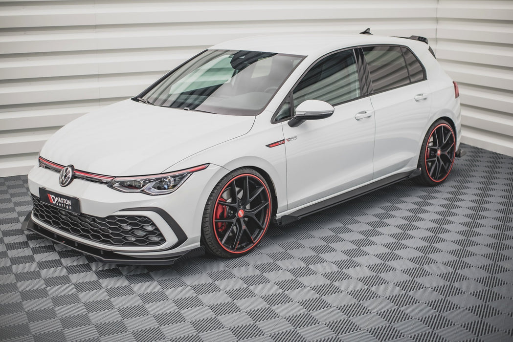 Racing Durability Side Skirts Diffusers + Flaps Volkswagen Golf GTI / GTE / GTI Clubsport / R-Line Mk8