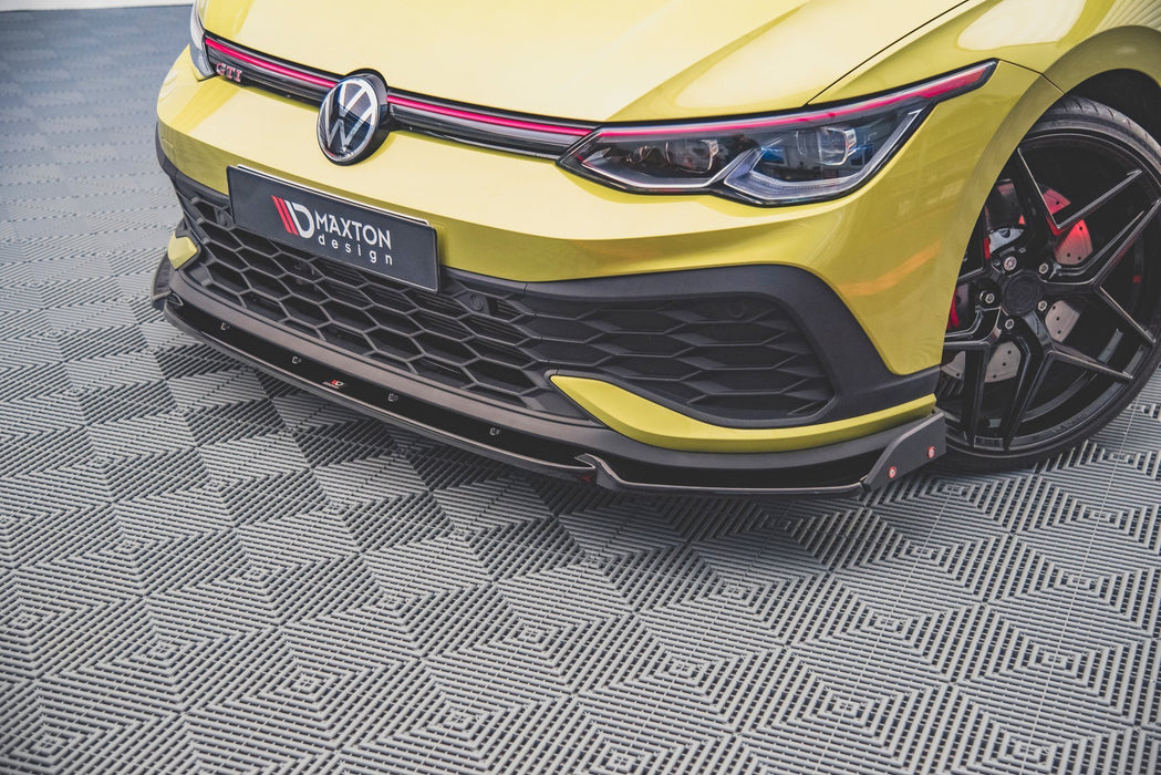 Front Splitter V.1 + Flaps Volkswagen Golf 8 GTI Clubsport