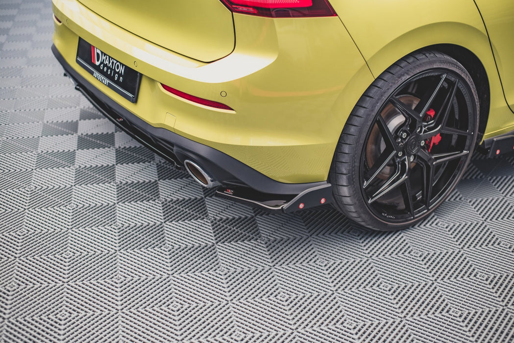 Rear Side Splitters V.1 + Flaps Volkswagen Golf 8 GTI Clubsport