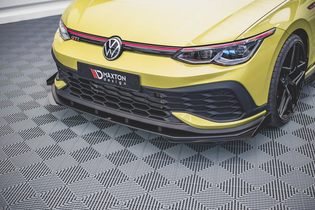 Racing Durability Front Splitter + Flaps Volkswagen Golf 8 GTI Clubsport