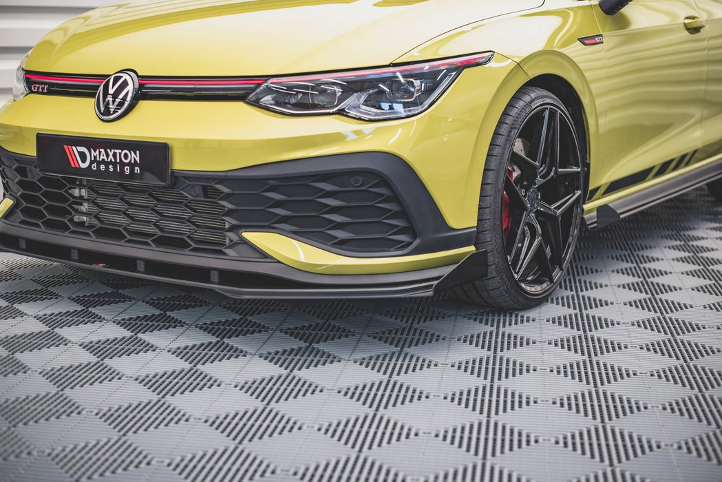 Racing Durability Front Splitter + Flaps Volkswagen Golf 8 GTI Clubsport