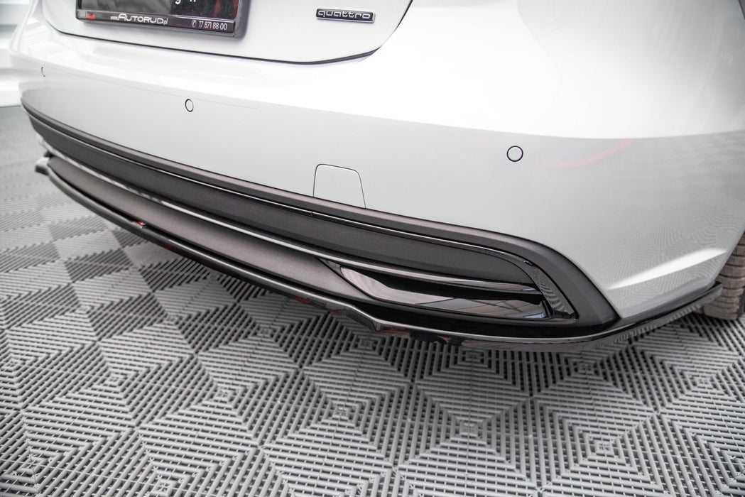 Central Rear Splitter for Audi A7 C8