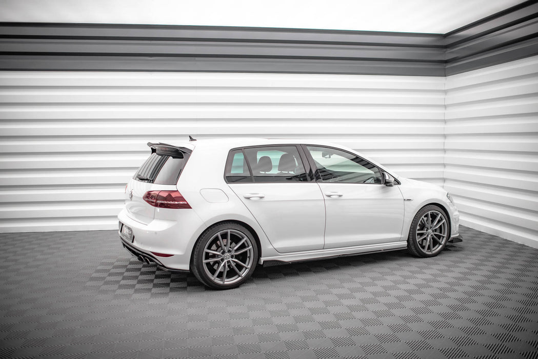 Side Skirts Diffusers V.2 Volkswagen Golf R Mk7