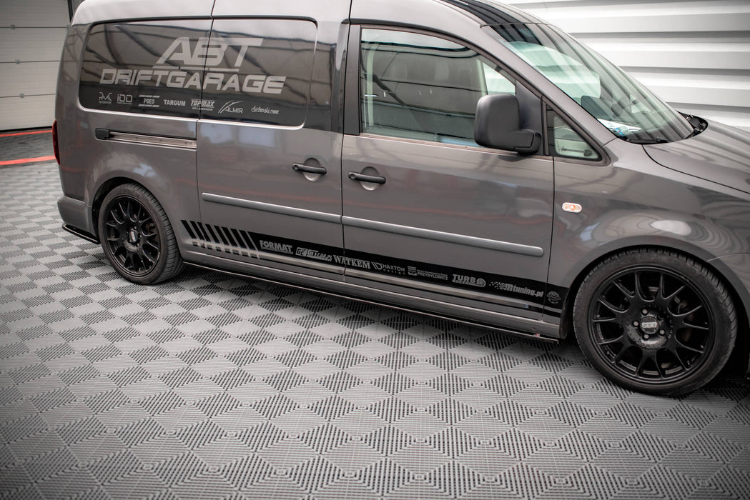 Side Skirts Diffusers Volkswagen Caddy Long Mk3 Facelift