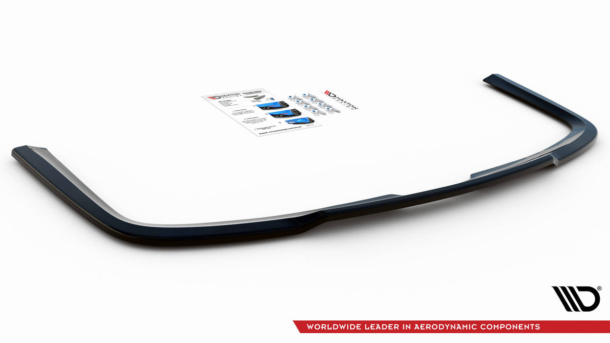 Central Rear Splitter for Volkswagen Caddy Long Mk3 Facelift