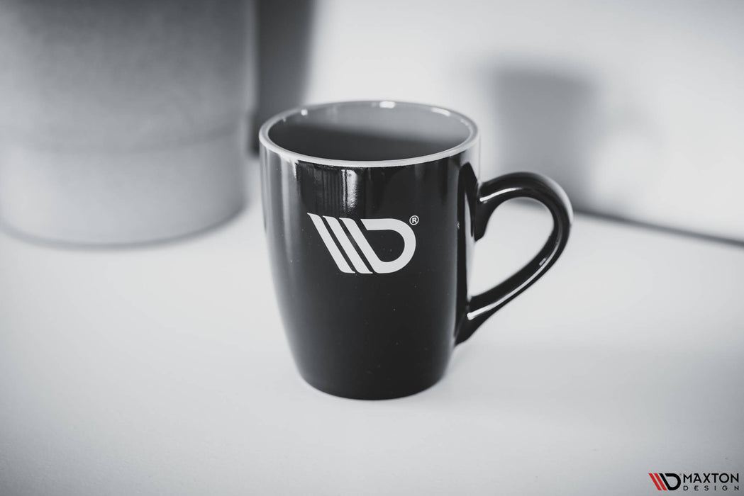 Black Maxton Design Mug