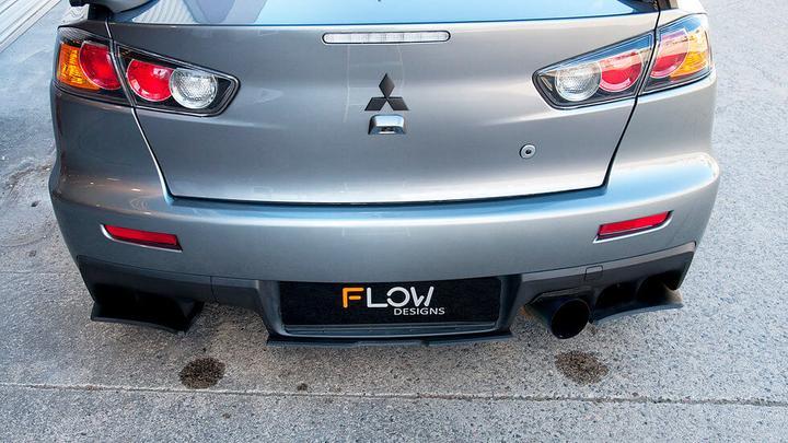 Buy Mitsubishi Evolution X Splitter Set 1 | Flow Designs Australia