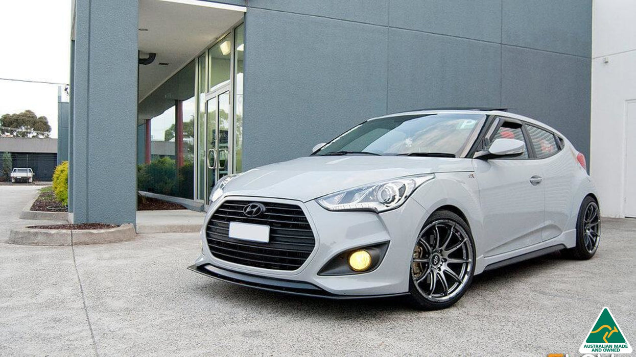 Hyundai Veloster SR Turbo Front Splitter | Flow Designs Australia