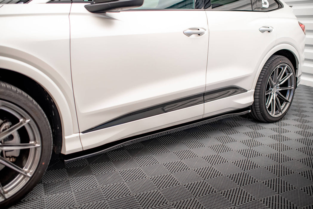 Side Skirts Diffusers Audi Q4 e-tron Sportback Mk1