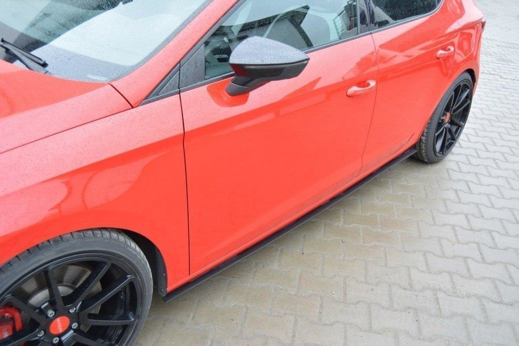 RACING SIDE SKIRTS DIFFUSERS SEAT LEON III CUPRA / FR