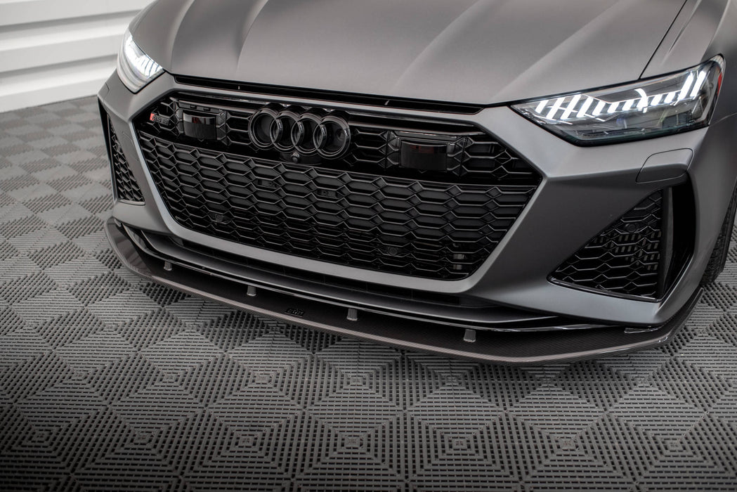 Carbon Fiber Front Splitter Audi RS6 C8 / RS7 C8