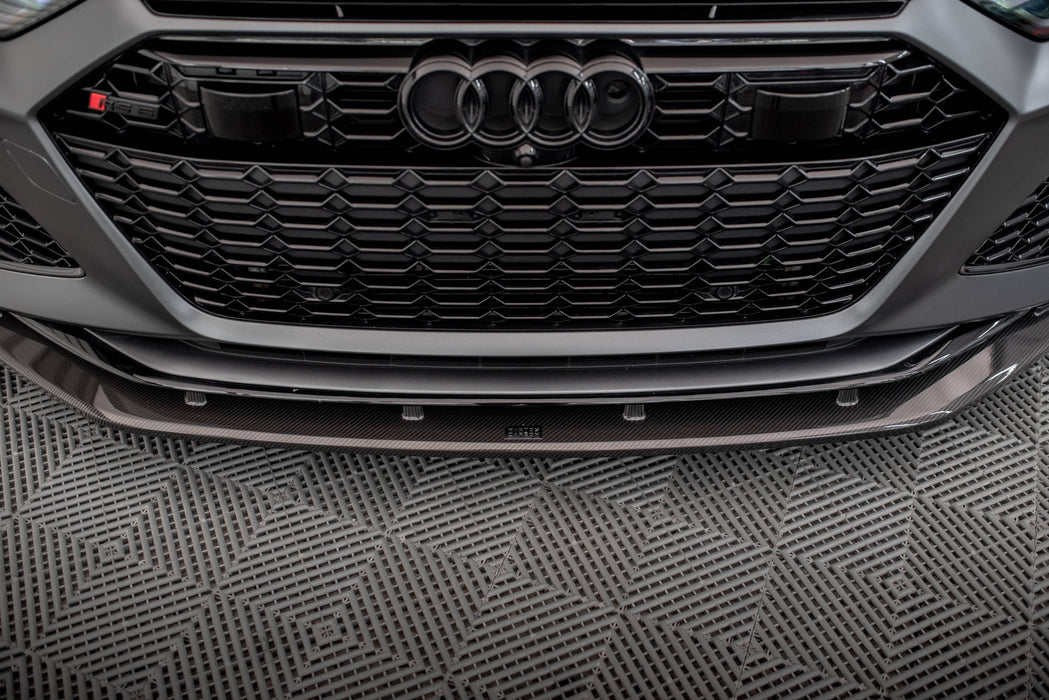 Carbon Fiber Front Splitter Audi RS6 C8 / RS7 C8