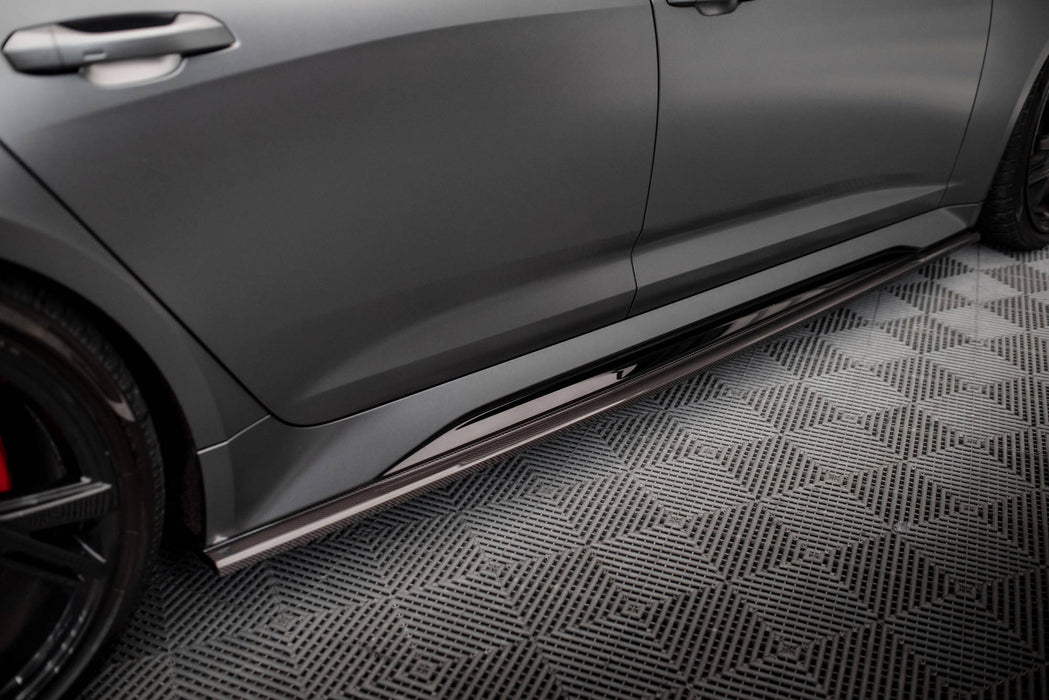 Carbon Fiber Side Skirts Audi RS6 C8 / RS7 C8