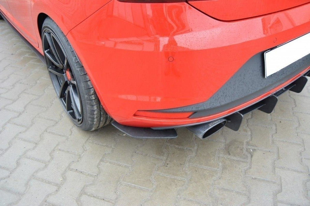 SEAT LEON III CUPRA REAR DIFFUSER & REAR SIDE SPLITTERS