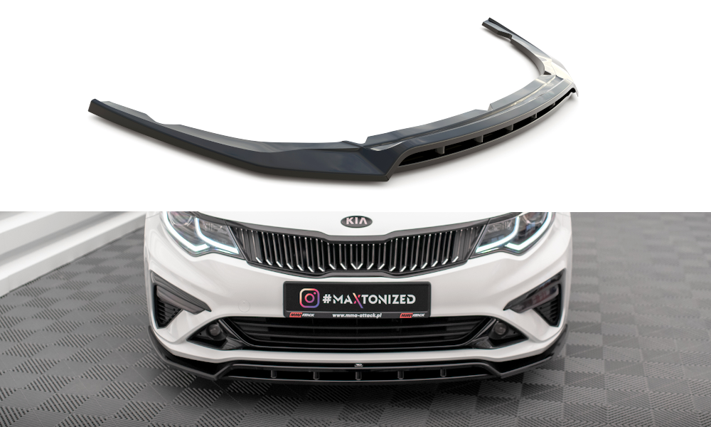 Front Splitter V.1 Kia Optima Mk4 Facelift Maxton Designs — Harrys Euro