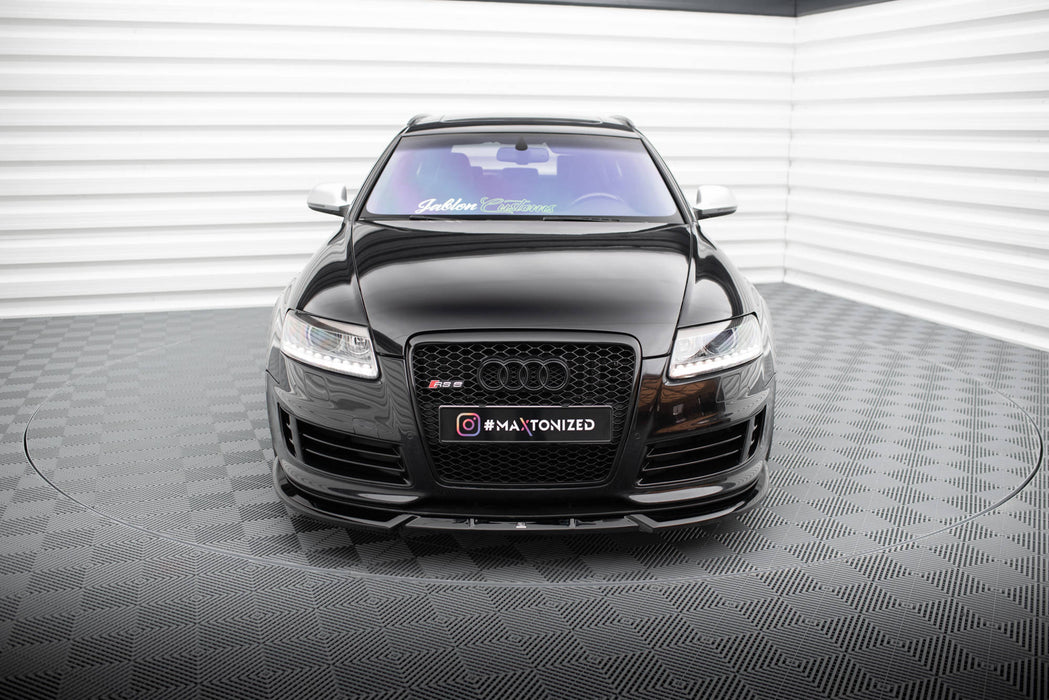 Front Splitter V.2 Audi RS6 Avant C6