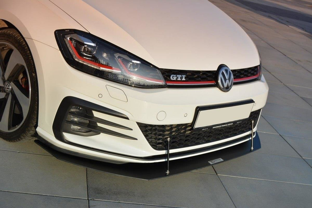 FRONT RACING SPLITTER V.1 VW GOLF VII GTI FACELIFT