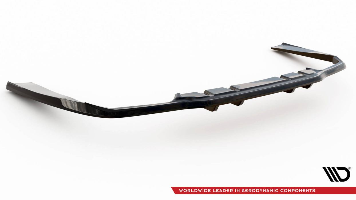 Central Rear Splitter (with vertical bars) Mercedes-AMG C63 Sedan / Estate W205 Facelift