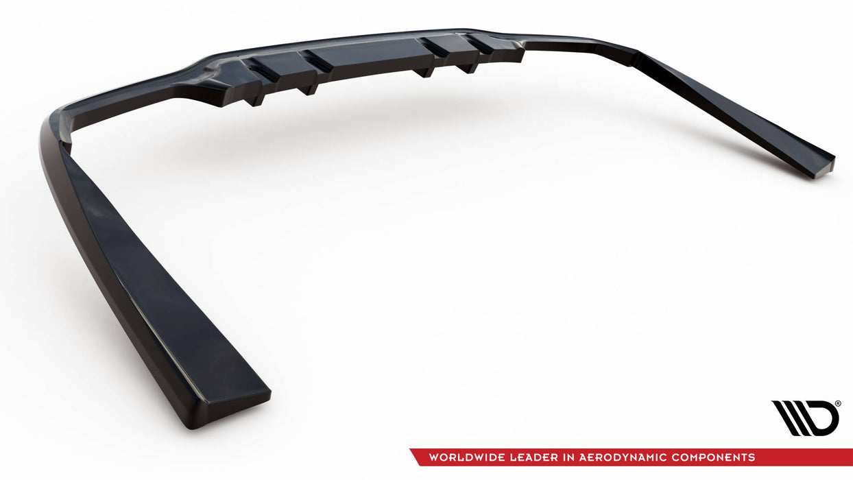 Central Rear Splitter (with vertical bars) Mercedes-AMG C63 Sedan / Estate W205 Facelift