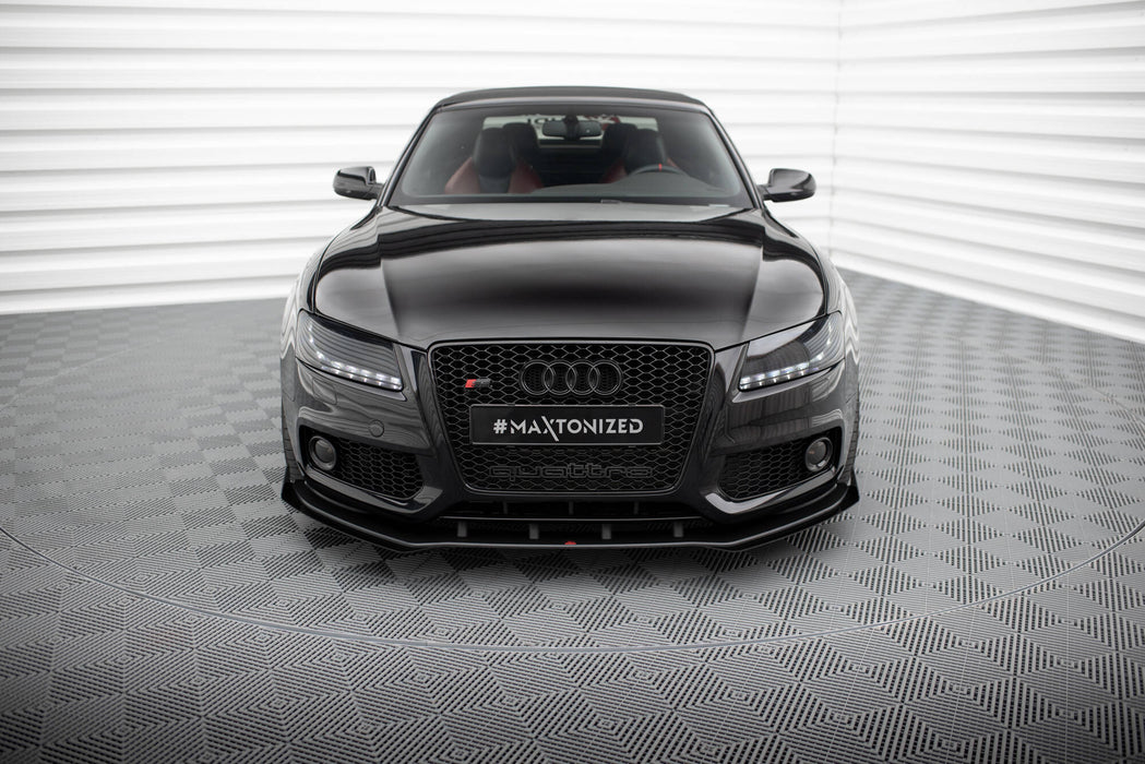 Street Pro Front Splitter + Flaps Audi S5 / A5 S-Line 8T