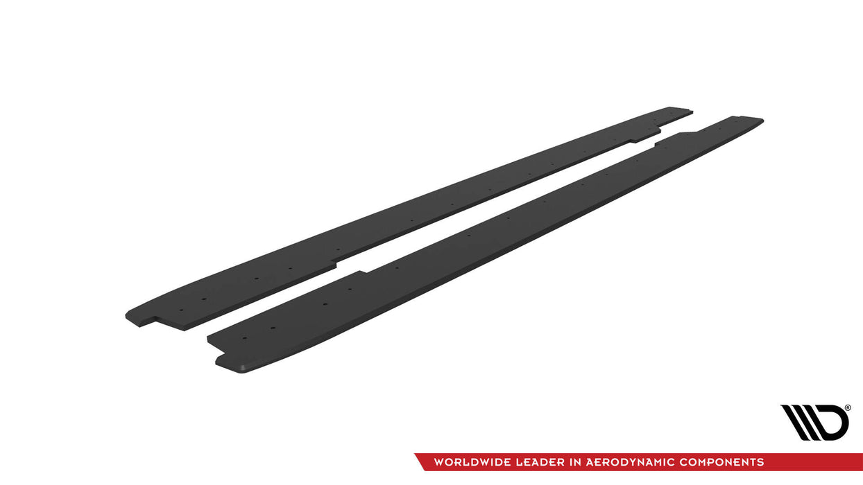 Street Pro Side Skirts Diffusers Audi A5 / A5 S-Line / S5 Coupe / Cabrio 8T / 8T Facelift