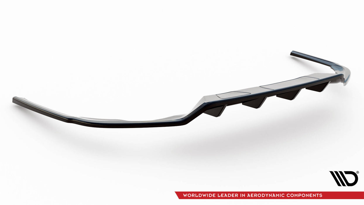 Central Rear Splitter (with vertical bars) Volkswagen Passat R-Line B8 Facelift