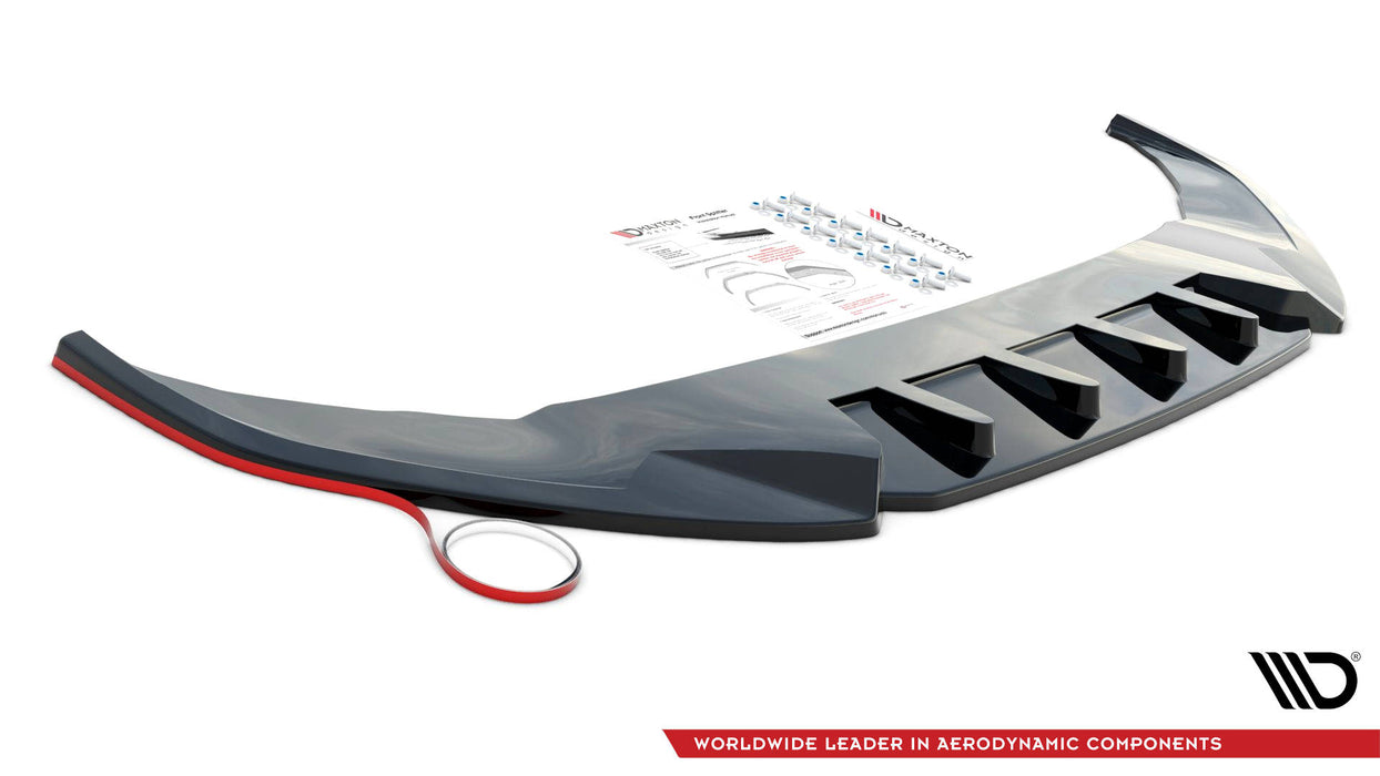 Central Rear Splitter (with vertical bars) Opel Corsa F ( Mk6)