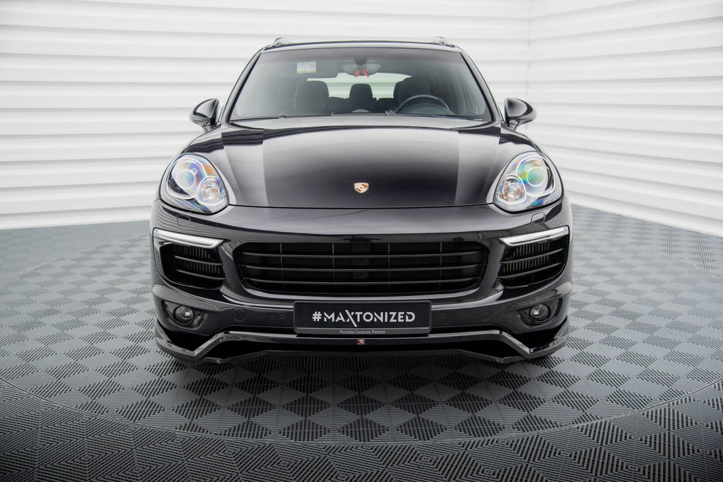 Front Splitter Porsche Cayenne Mk2 Facelift