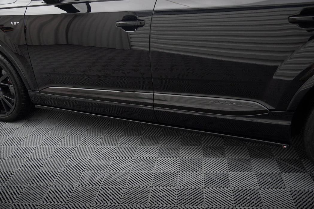 Side Skirts Diffusers V.2 Audi SQ7 / Q7 S-Line Mk2