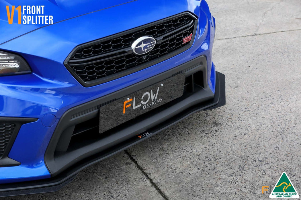 VA WRX & STI Front Lip Splitter