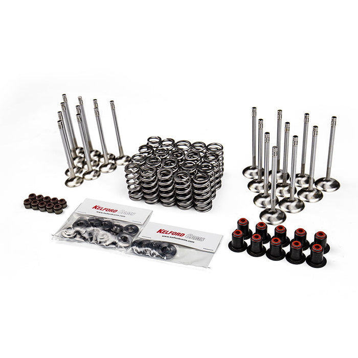 JDY Combo - Ferrea Intake & Exhaust Valves + Kelford Valve Spring Kits for 2.5TFSI RS3/RSQ3/TTRS