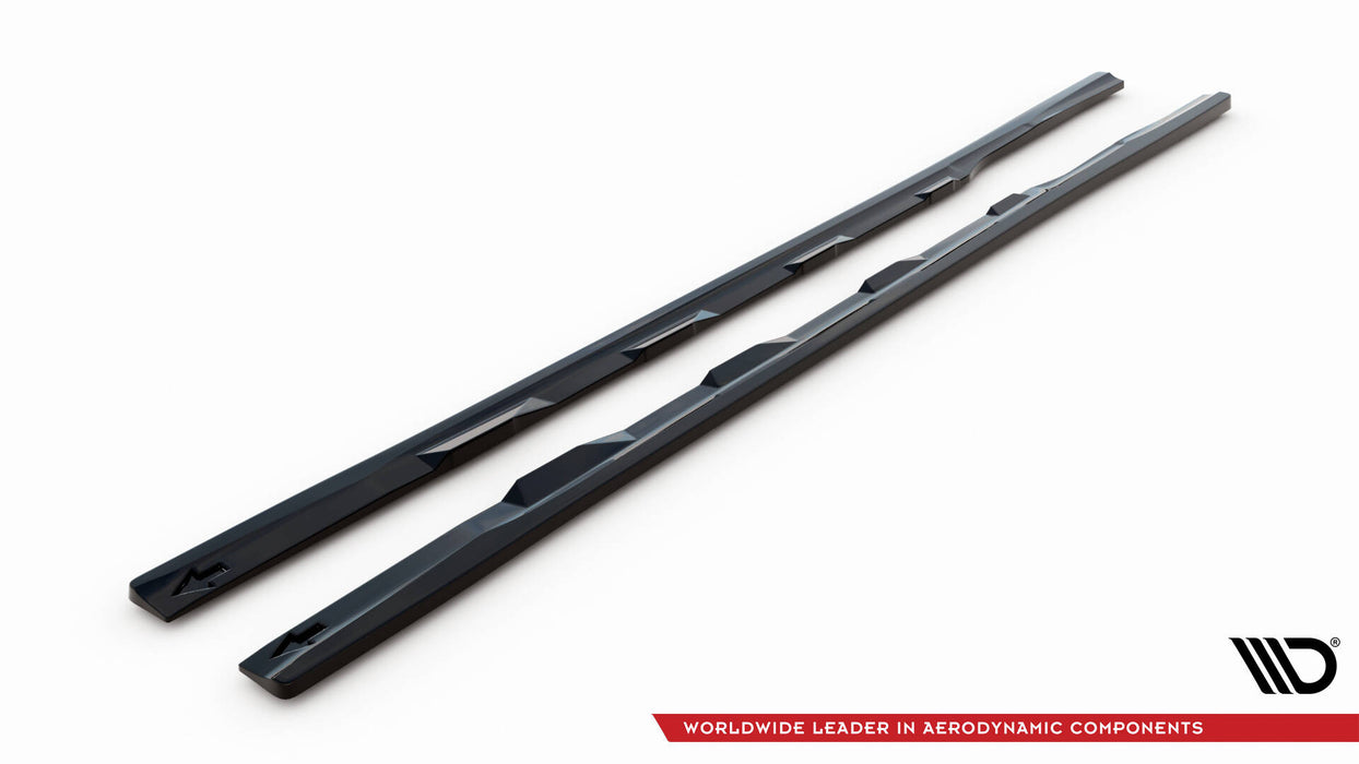 Side Skirts Diffusers V.2 Audi A7 S-Line C7