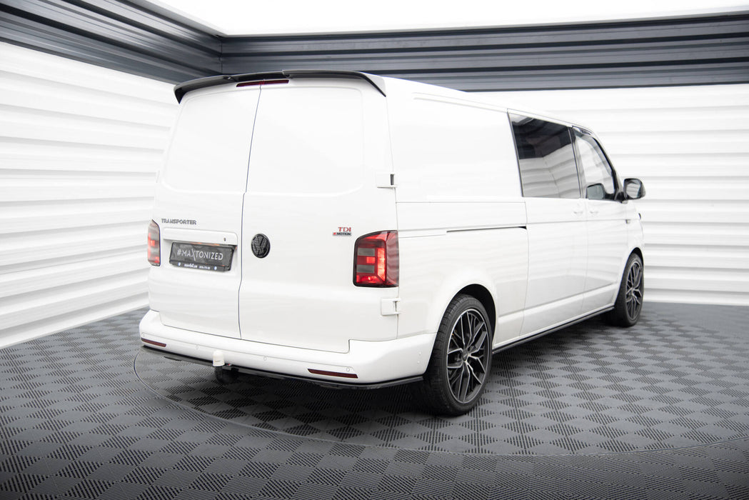 Central Rear Splitter Volkswagen T6 Long Facelift